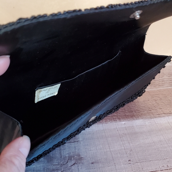 Vintage beaded clutch 1960s - Picture 3 of 8